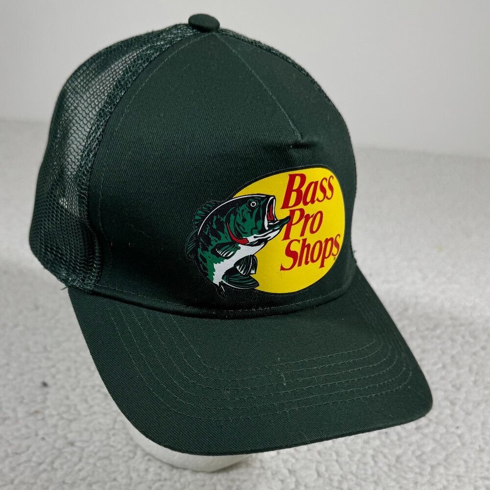 Bass Pro Shops OFFICIAL Hat Mesh Adjustable SnapBack Trucker Fishing